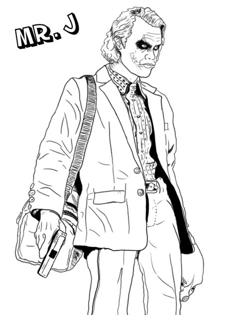 joker coloring pages | coloring Pages | Pinterest