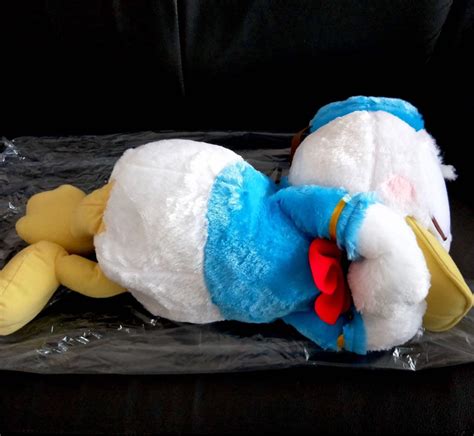 Donald Duck Red Cheeks Giga Jumbo Lying Down Plush Hobbies And Toys