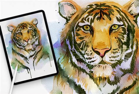 Best PROCREATE Watercolor Brushes [Free and Premium ...