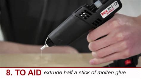 How To Use A Hot Glue Gun Safety Tips Youtube