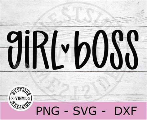 Girl Boss Svg Svg Files Svg Boss Svg Digital Downloads Etsy Finland