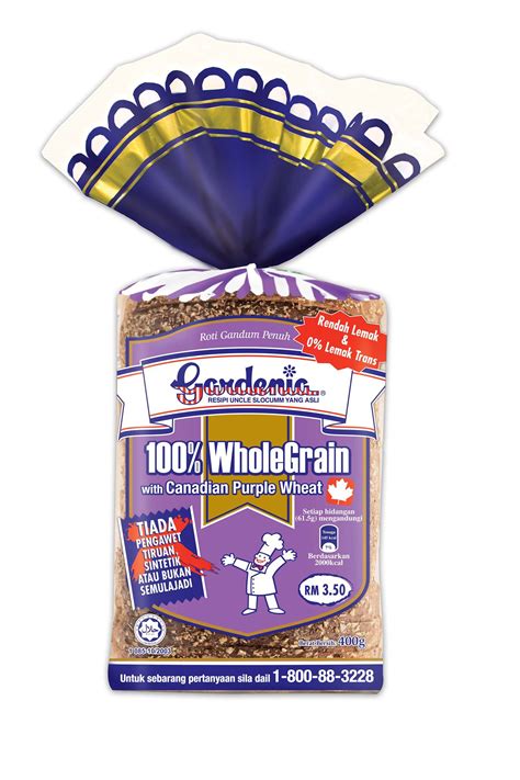 Gardenia is working at its max to. Roti Gardenia Canadian Purple Wheat