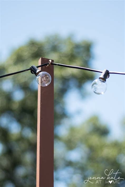 The Easiest Way To Hang String Lights On Your Deck Artofit