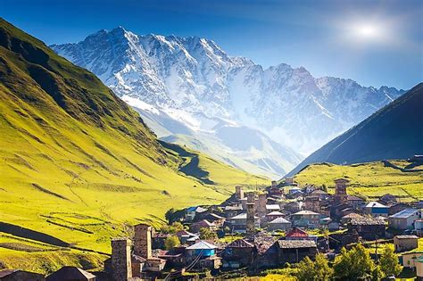 Caucasus Mountains Worldatlas
