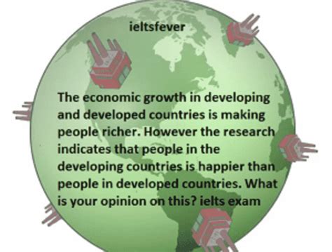 The Economic Growth In Developing And Developed Countries Is Making