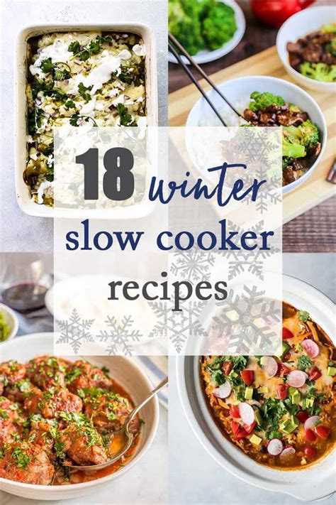 18 Winter Slow Cooker Recipes Girl Gone Gourmet