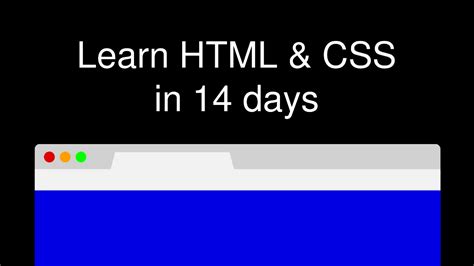 Learn Html And Css Correctly Introduction Youtube