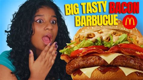 Big Tasty Bacon Barbucue Novo Lançamento Do Mcdonalds Youtube
