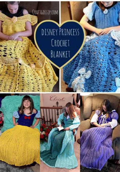 Disney Princess Crochet Lap Blanket Pattern Crochet