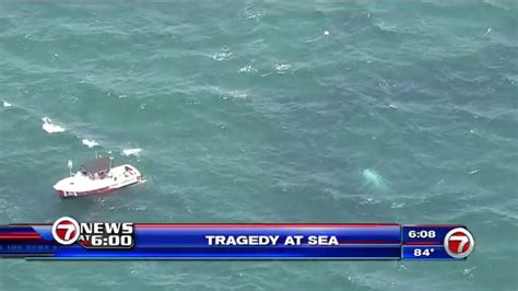 2 Dead 1 Rescued After Boat Capsizes Off Dania Beach Wsvn 7news Miami News Weather Sports