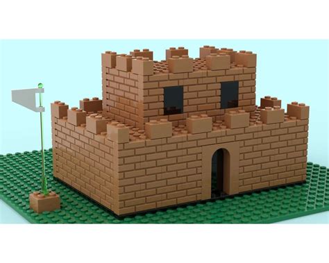 Lego Moc 38195 Mario Castle 1 1 Super Mario 2020 Rebrickable