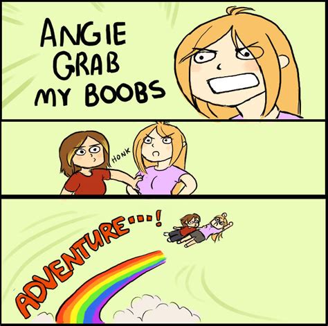 Grab My Grab Boobs Tits Boobies Breasts Comics Funny