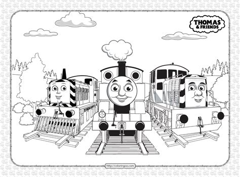 Thomas And Friends Activity Sheets