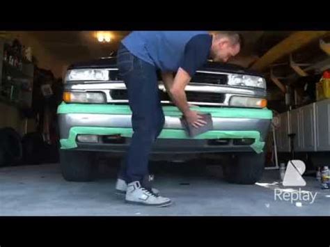 This how to video shows you the step by step process of how to turn chrome bumpers into painted bumpers. how to paint over Chrome - YouTube