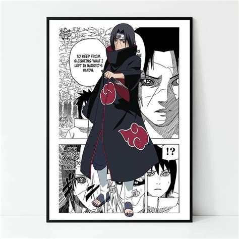 Affiche Manga Naruto Itachi Uchiha
