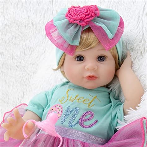 Milidool Reborn Baby Dolls Realistic Newborn Baby Girl Doll 22 Inch