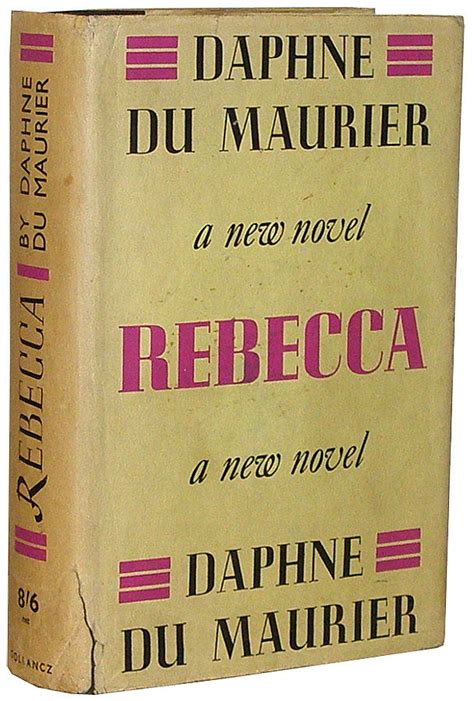 Rebecca By Du Maurier Daphne 1938