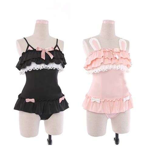 Kawaii Rabbit Cat Ears Swimsuit Cosplay Outfits Sexy Cosplay Cosplay