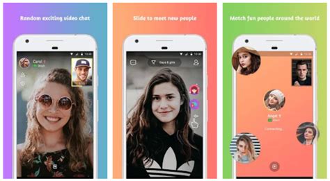 There are apps to make friends, too. CamChat - meet new friends via random video chat mobile ...
