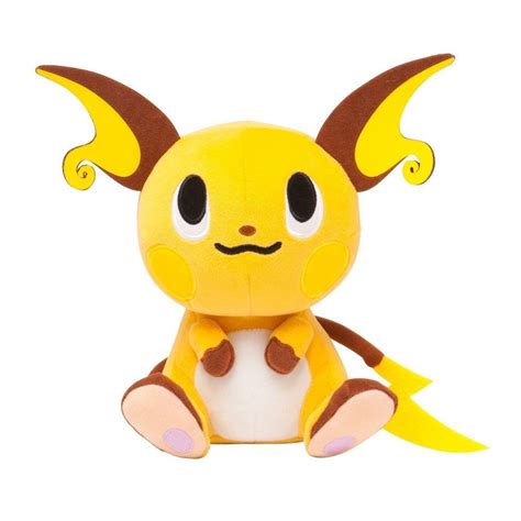 Pokemon Center Original Plush Raichu Toy Doll Stuffed Kawaii Pokemon Time