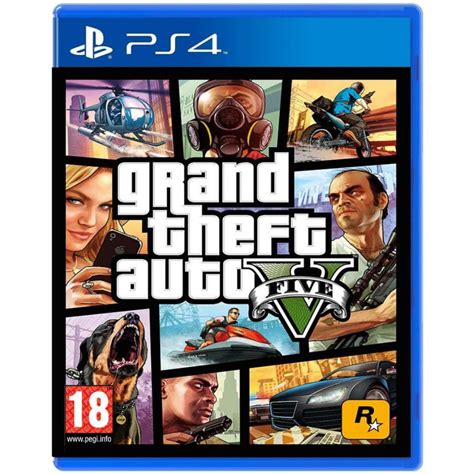 Gta V Grand Theft Auto 5 Ps4 Playstation 4 Game Preowned