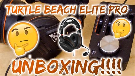 Turtle Beach Elite Pro Unboxing Mini Review YouTube