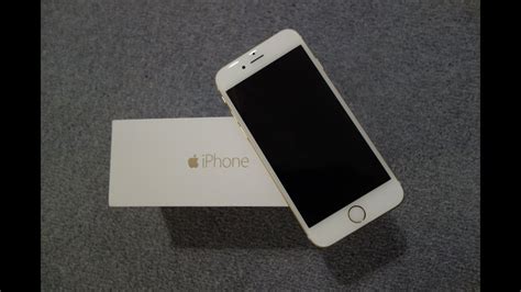 Iphone 6 Unboxing And First Look 64gb In Gold With Ios 8