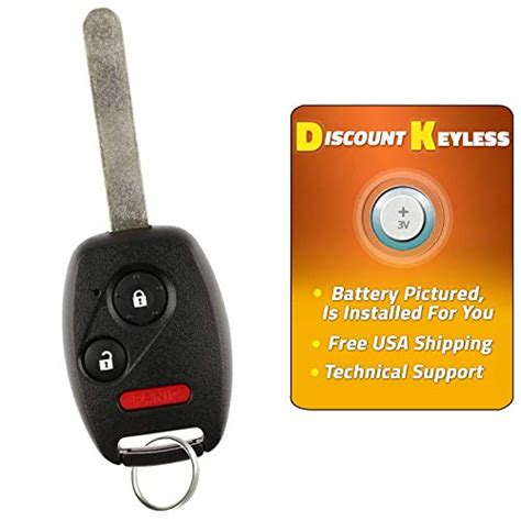 I sked around the store and nobody found it so now i have an automobile stuck in. Compare price to 2007 honda crv key fob battery ...