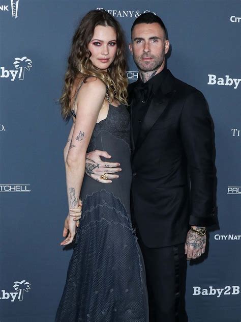 Behati Prinsloo Confirms Pregnancy Shows Off Baby Bump Photo Usweekly