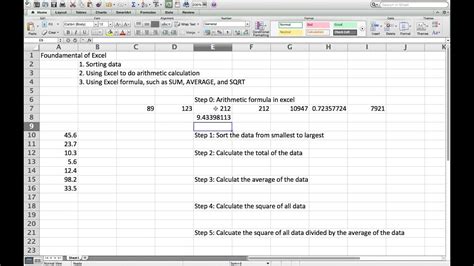 How To Use Excel Do Basic Calculation Youtube