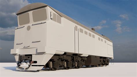 2te10m Diesel Locomotive 3d Model Cgtrader