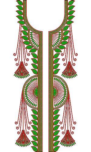 7392 Neck Design Embroidery Neck Designs Neck Designs Machine