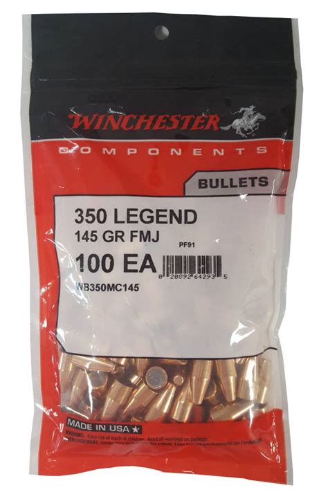 Winchester Ammo Wb350mc145 Centerfire Rifle 350 Legend 145 Gr Full