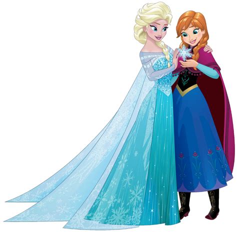 Anna And Elsa Disney Princess Artwork Frozen Disney Movie Disney