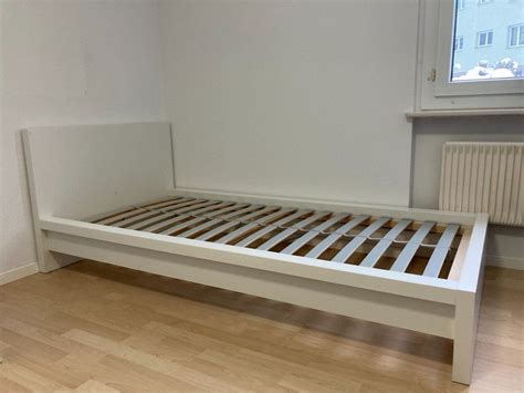 Ikea bett sultan sturefors 100 x 200 cm an selbstabholer nach. IKEA Malm Bett 90x200 inkl. Lattenrost | Kaufen auf Ricardo