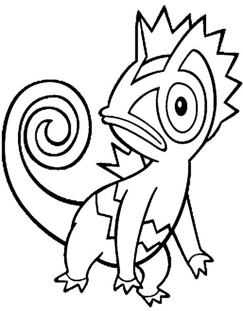 Desenhos De Kecleon Pokemon Para Colorir E Imprimir Colorironline 4680