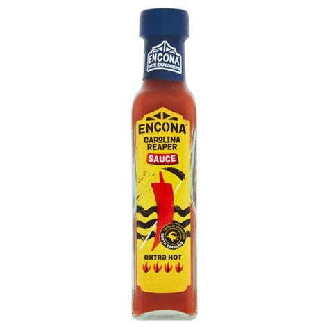 Encona Carolina Reaper Sauce Extra Hot 142ml Plumule