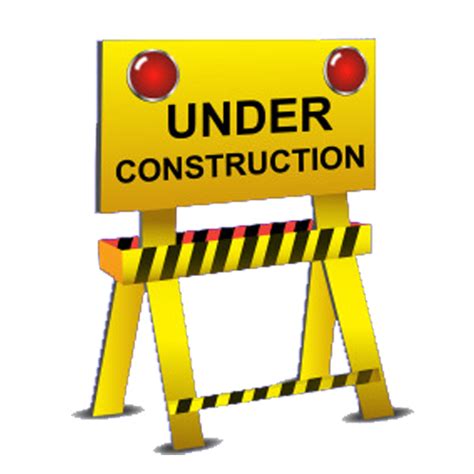 Under Construction Road Sign Png Png Play