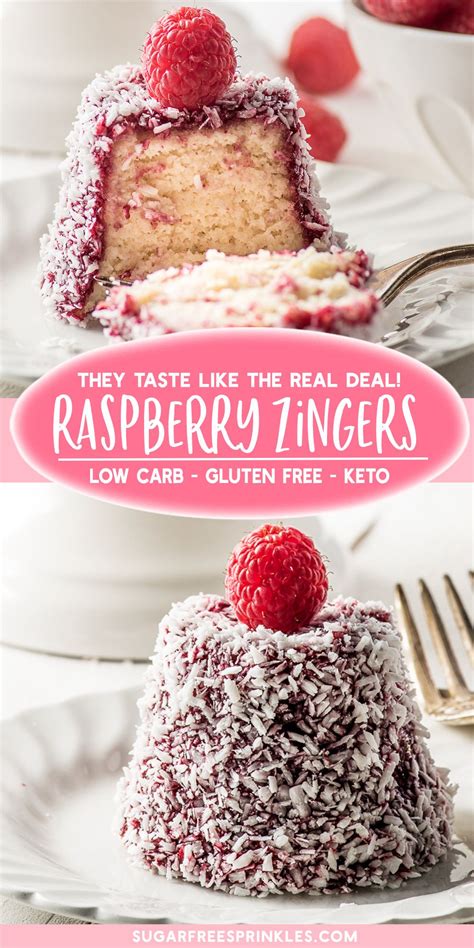 Whether you're trying out the keto diet or simply avoiding added sugar, these healthy dessert recipes will help you stay on track. This low carb recipe tastes just like Raspberry Zingers! A moist vanilla gluten free cake base ...