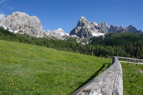 Dolomites Mountains Northern Italy Stock Photo Image Of Hiking