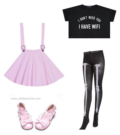 Pastel Goth By Pipertehcat Liked On Polyvore Featuring Chantal