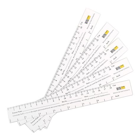 Disposable Wound Measuring Paper Ruler Manufacturers Customized Tape Wintape