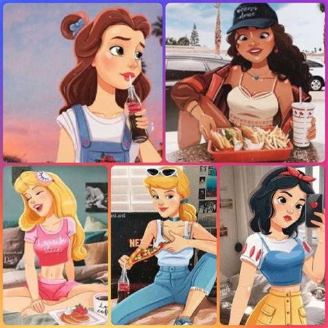 Disney Princesses As Modern Girls Disney Princess Outfits Disney My Xxx Hot Girl