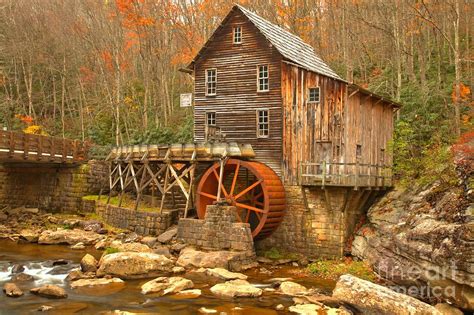 Grist Mill On Glade Creek Photograph By Adam Jewell Fine Art America