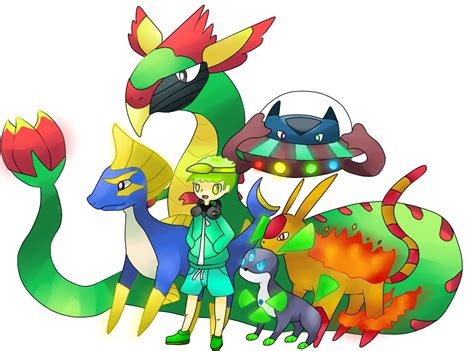 My Pokemon Uranium Team By Grassyxertal On Deviantart