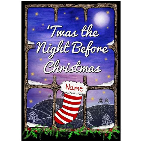 Twas The Night Before Christmas Personalized Book Personalized