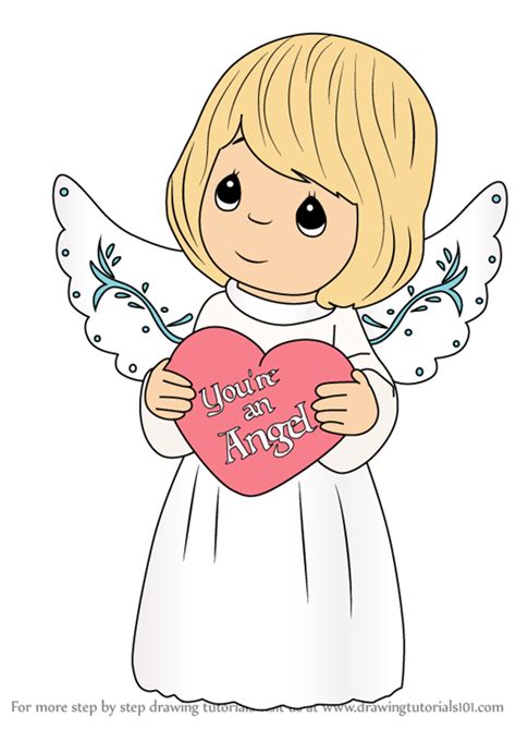 Learn How To Draw Youre An Angel From Precious Moments Precious