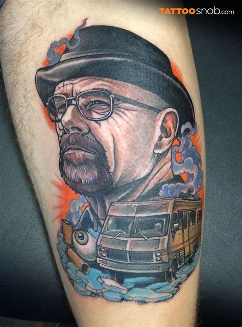 Open sore (s) in the tattoo. Breaking Bad tattoo design. | Breaking bad tattoo ...