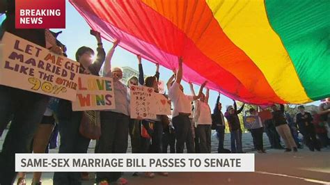 Same Sex Marriage Legislation Clears Key Senate Hurdle Youtube