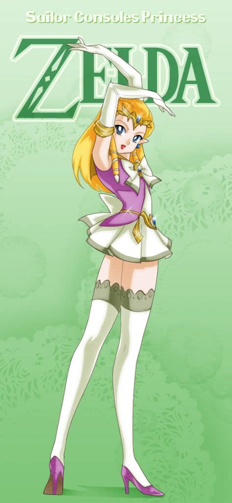 Sailor Console Princess Zelda Made By Drachea Rannak With Images
